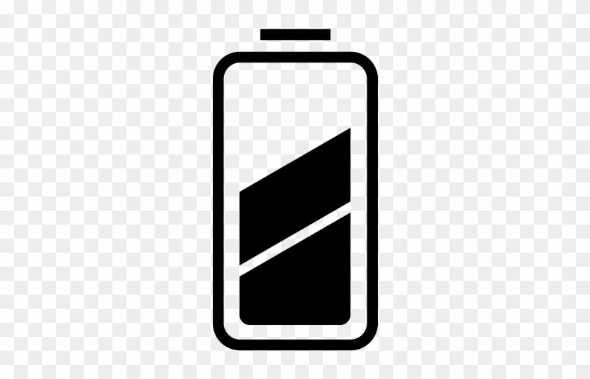 Battery Half Icons Battery Icon Free Transparent Png Clipart Images Download
