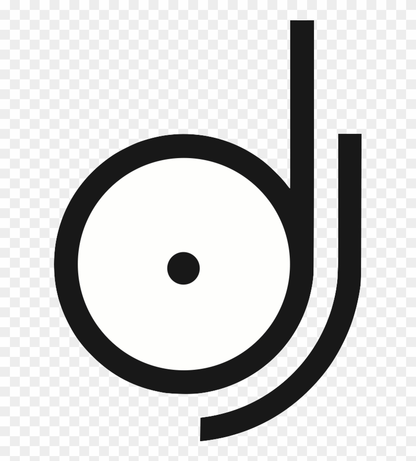 Disc Jockey Logo Music Clip Art - Logo Para Dj Png #696663