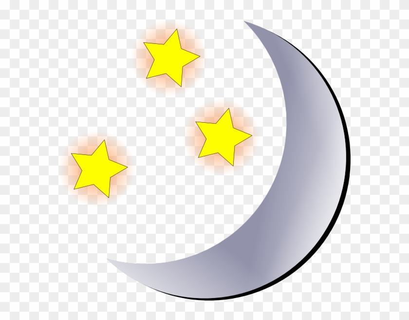 Moon And Stars Clip Art At Clker Com Vector Clip Art - Circle - Full Size PNG Clipart Images ...