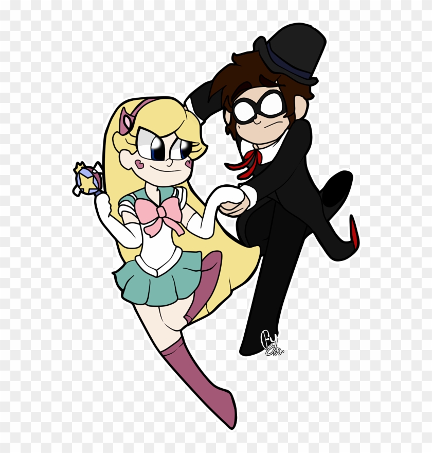 Star Moon X Tuxedo Marc By Yusunaby - Star Vs. The Forces Of Evil #696728