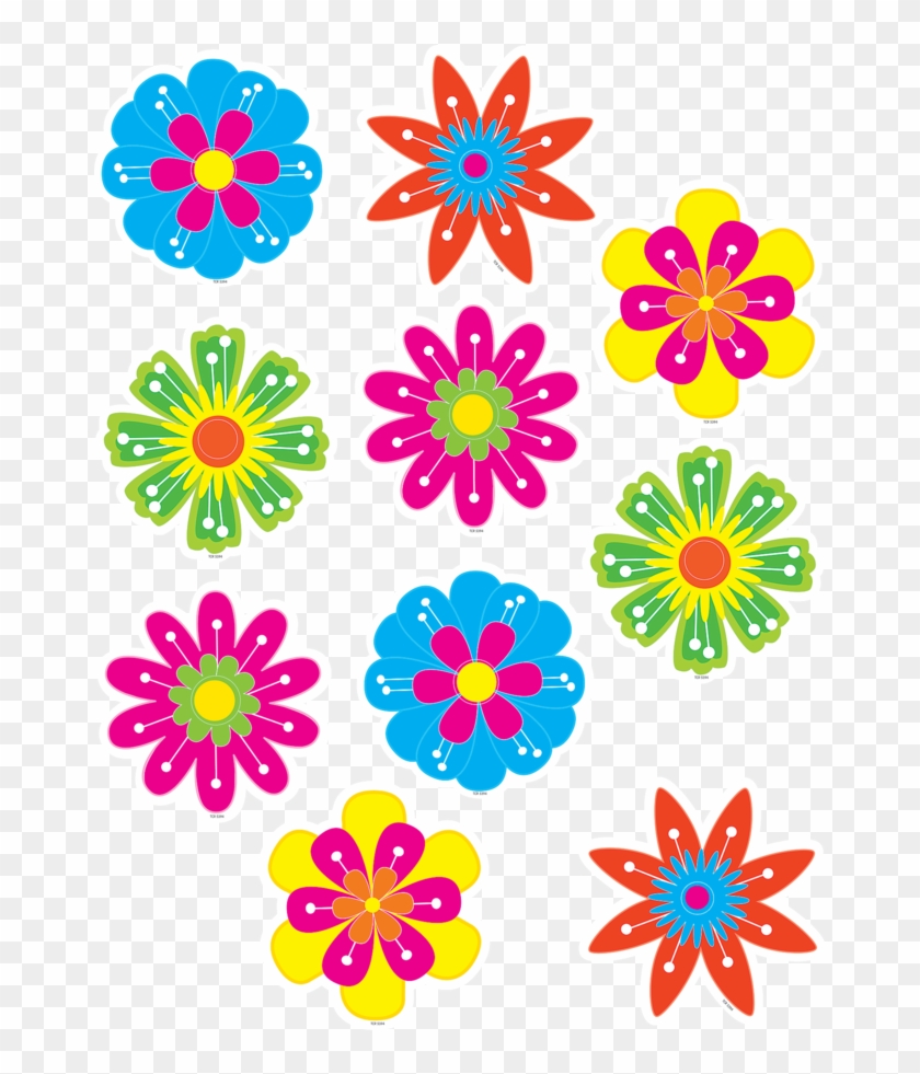 Tcr5394 Fun Flower Accents Image - Flowers Design For Classroom #696739