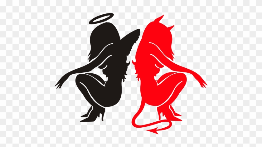 Résultat De Recherche D'images Pour "ange - Gemini Angel And Devil Tattoos #696844