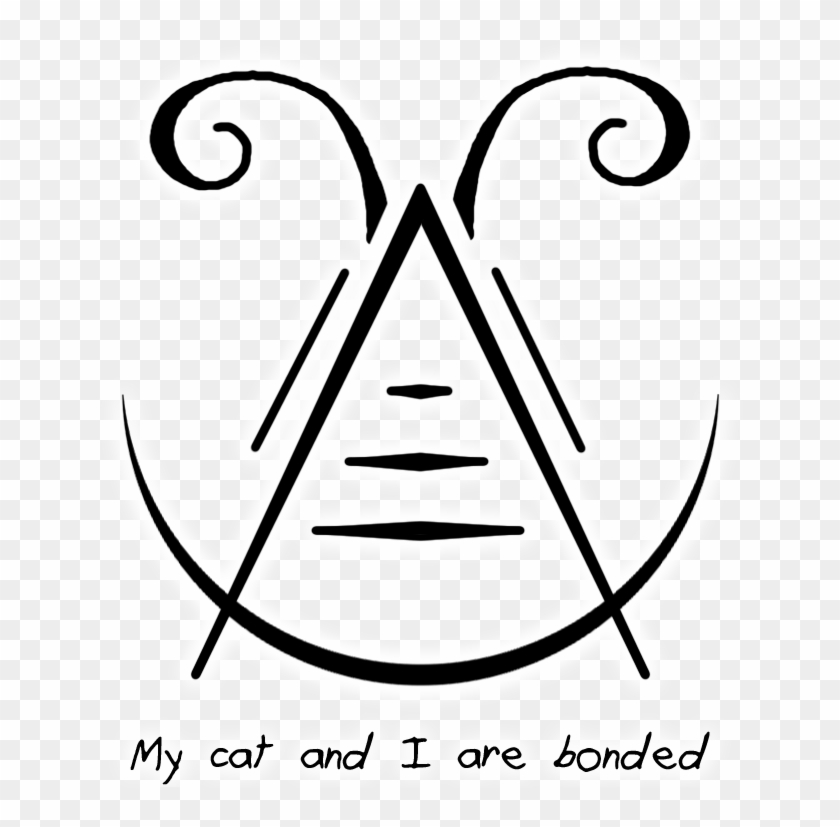 Could I Request A Sigil For "my Cat And I Are Catsimagesymbolskitty - Line Art #696982