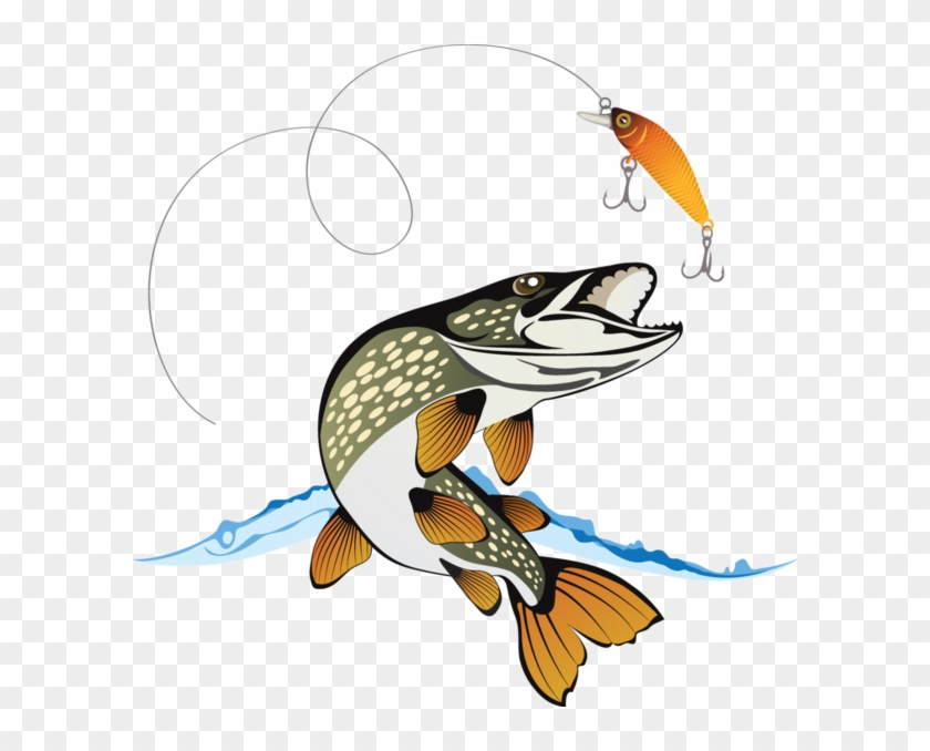 Northern Pike Royalty-free Stock Photography Illustration - Cartoon Pike Fish #697004