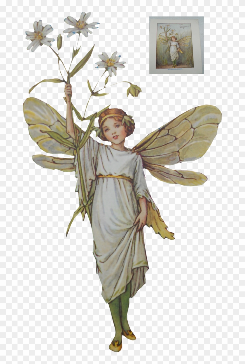 free antique fairy clipart