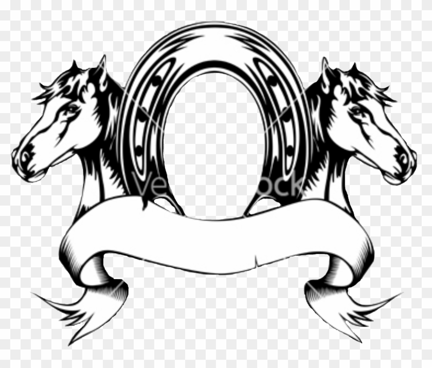 See A Rich Collection Of Stock Vectors & Images For - Horse Head Line Art #697193
