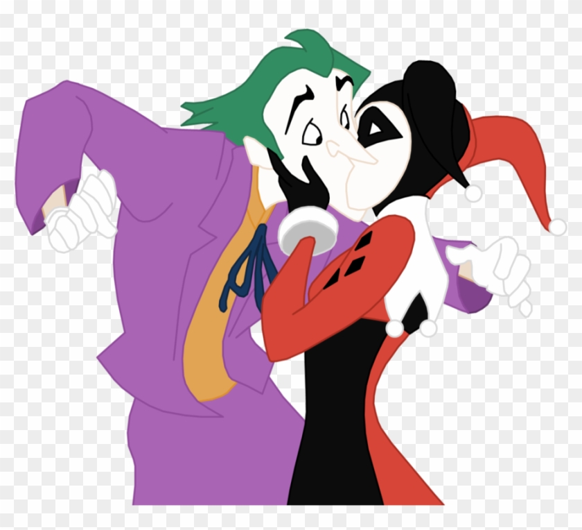 Joker And Harley Quinn Love Drawing Download - Harley Quinn And The Joker Png #697194