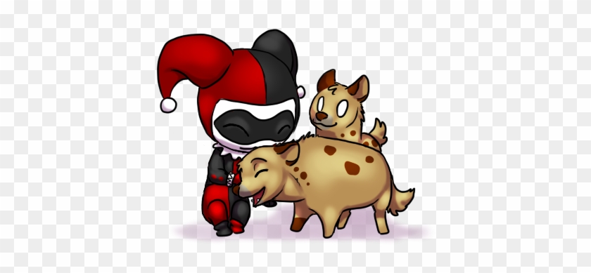 Discover - Chibi Harley Quinn And Hyenas #697208