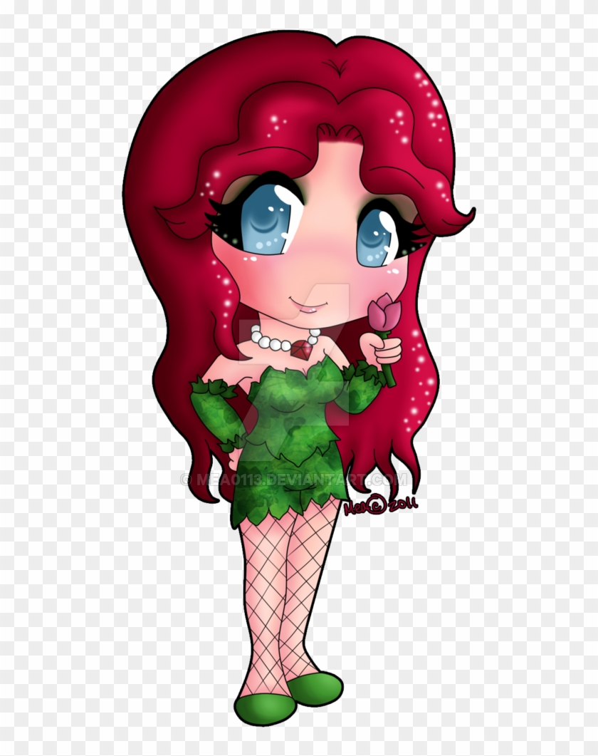 Poison Ivy Harley Quinn Batman Drawing Chibi - Poison Ivy Harley Quinn Batman Drawing Chibi #697269