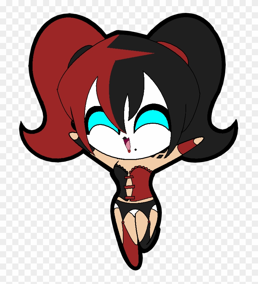 Chibi Harley By Itzeldrag108 - Harley Quinn Cartoon Chibi #697303