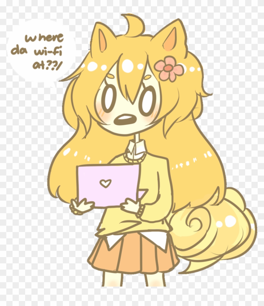 Pom Gets Wifi Anime - Cartoon #697304