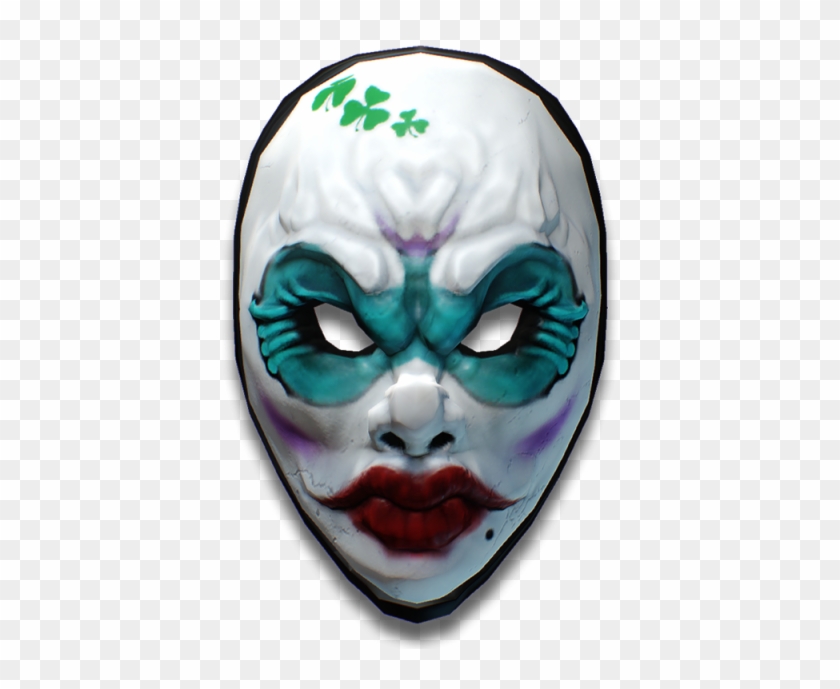 The Diamond Heist Mask Png Png Images - Payday 2 Clover Mask #697426