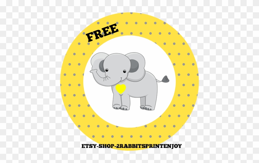 Pin Baby Shower Elephant Clip Art Free - Cartoon #697441