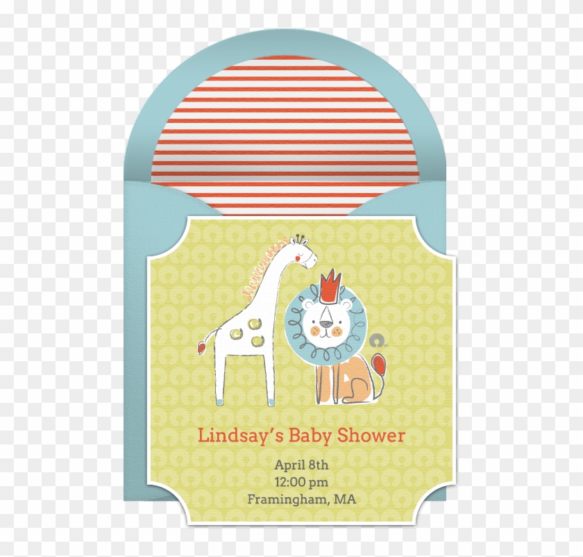 Free Baby Shower Online Invitation - Cartoon #697452