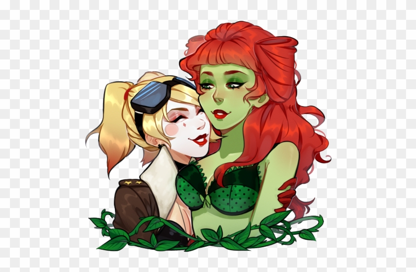 Harley Quinn & Poison Ivy - Bombshell Poison Ivy And Harley Quinn #697454