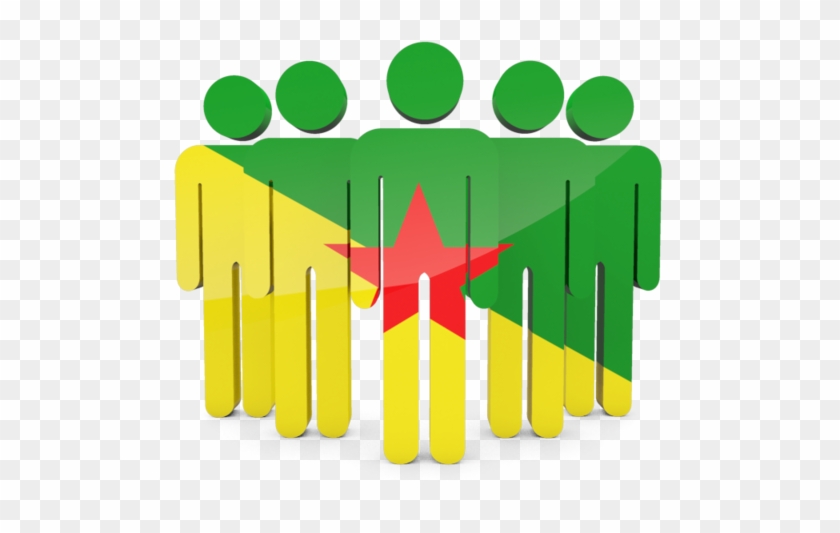 Illustration Of Flag Of French Guiana - Ghana Icon #697572