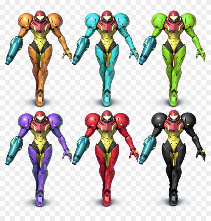 Samus Pallet - Samus Smash 4 Colors #697633