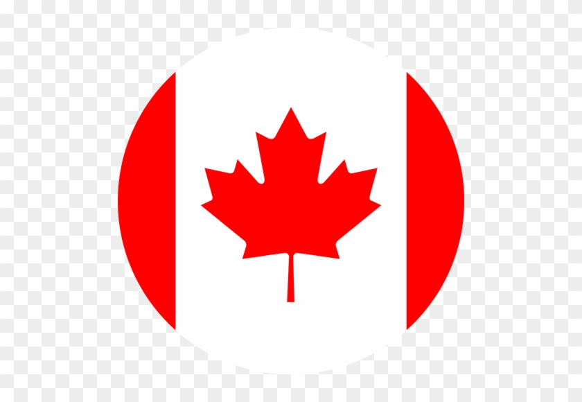 Canada Flag - Canada Flag Round Png #697687