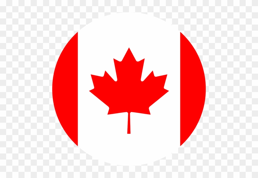Canada Flag - Canada Flag Round Png #697687
