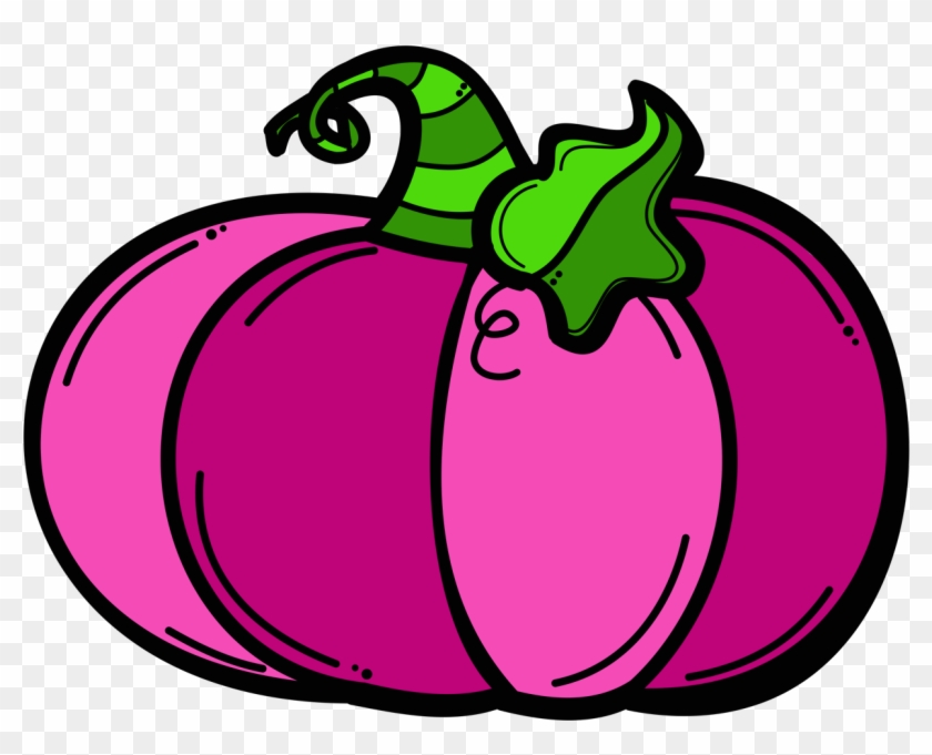 Light Pink Pumpkin Clipart - Pink Pumpkin Clip Art #697873