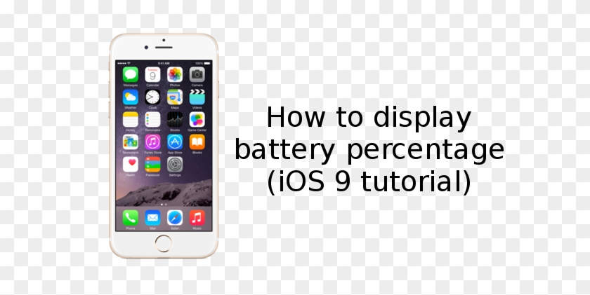 Here's How To Display Battery Percentage On Apple Iphone - Iphone #697893