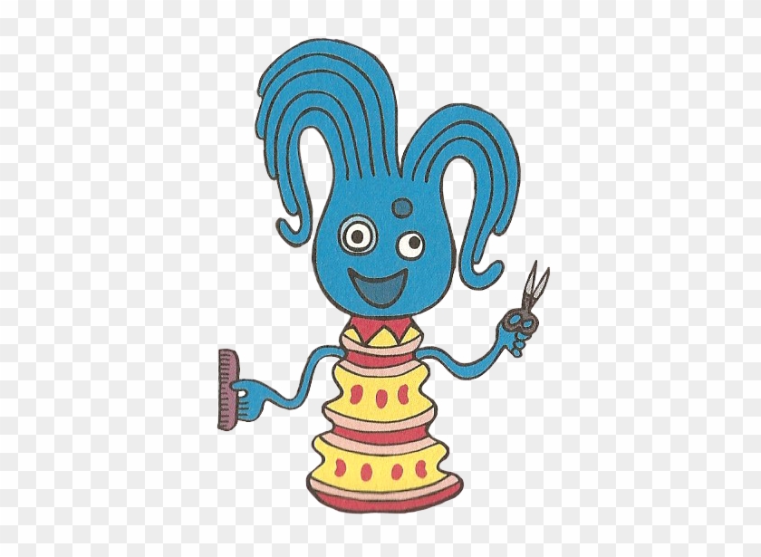 Hairdresser Octopus Blue - Hairdresser Octopus Blue #697947
