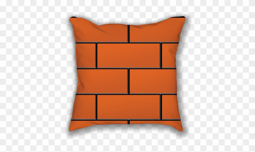 Mario Brick Throw Pillow - Pillow #698007