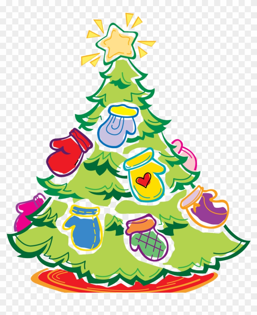 Mitten Tree Clipart #698059