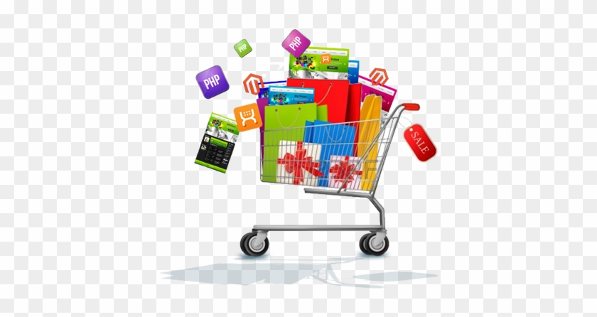 Shopping Carts - Ecommerce Shopping #698066