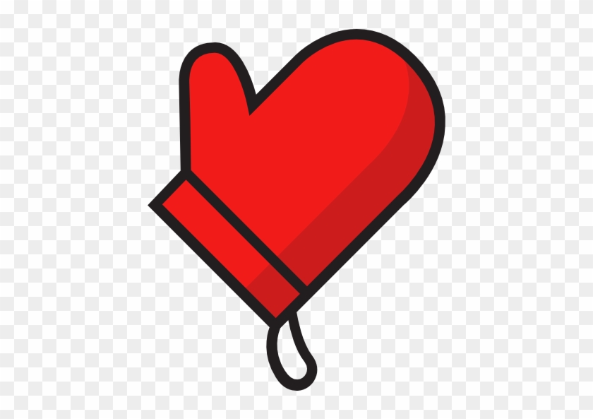 Mitten Free Icon - Heart #698088