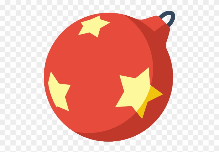 Simple Christmas Ball Icon, Png Clipart Image - Angel Tube Station #698091