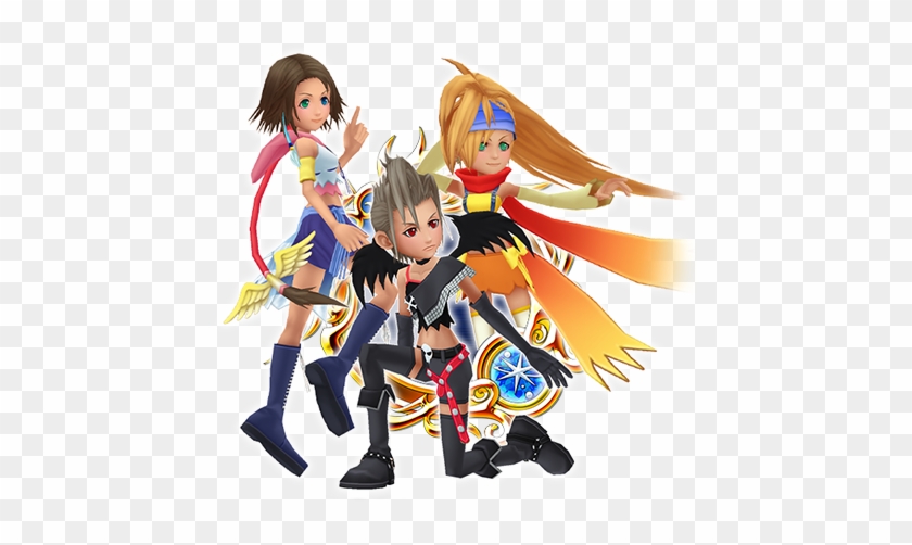 Yuna & Rikku & Paine - Kingdom Hearts Yuna Rikku Paine #698261