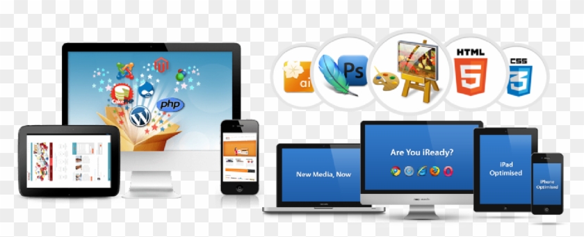 Our Custom Web Solutions - Web Designing In Png #698268