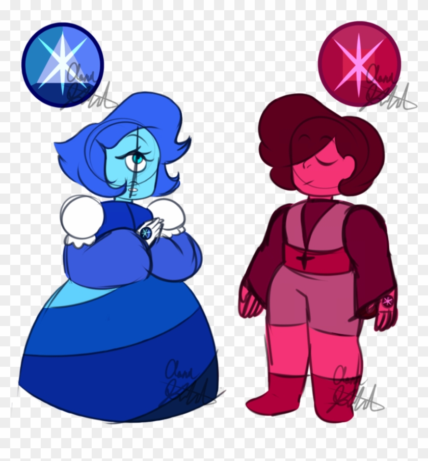 Star Sapphire And Star Ruby By Aaron-goforth - Sapphire #698484