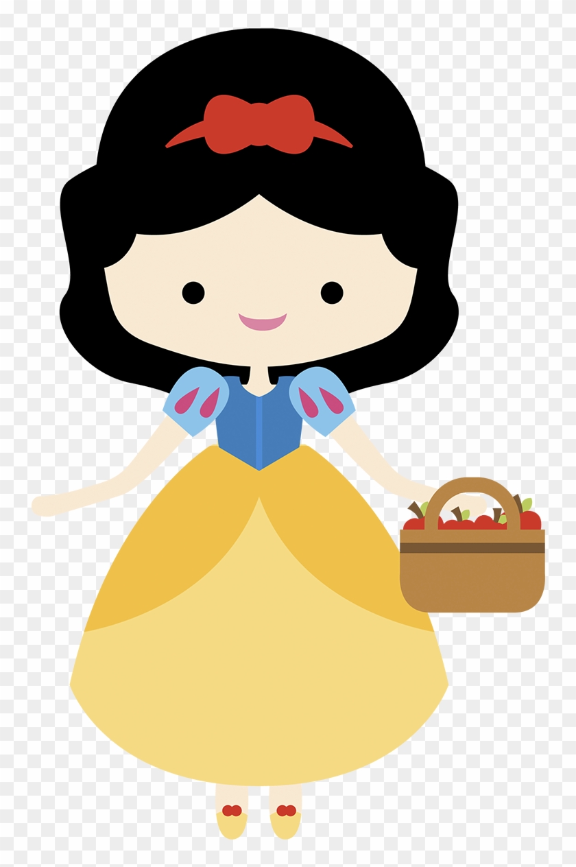 Desenhos Para Colorir Branca De Neve Cute - Snow White Cute Png #698487