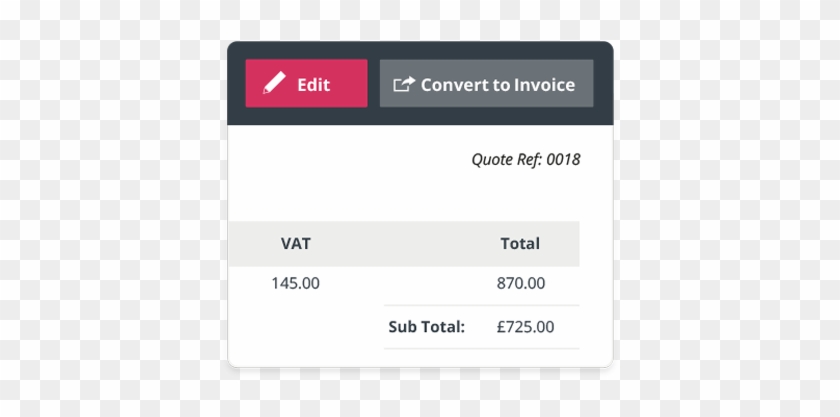 Quote To Invoice In One Click - Screenshot #698516