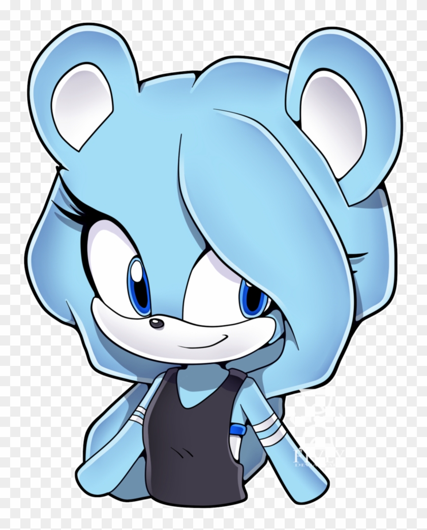 At Sonic Channel Sapphire Blue By Piesamir - Cartoon #698537