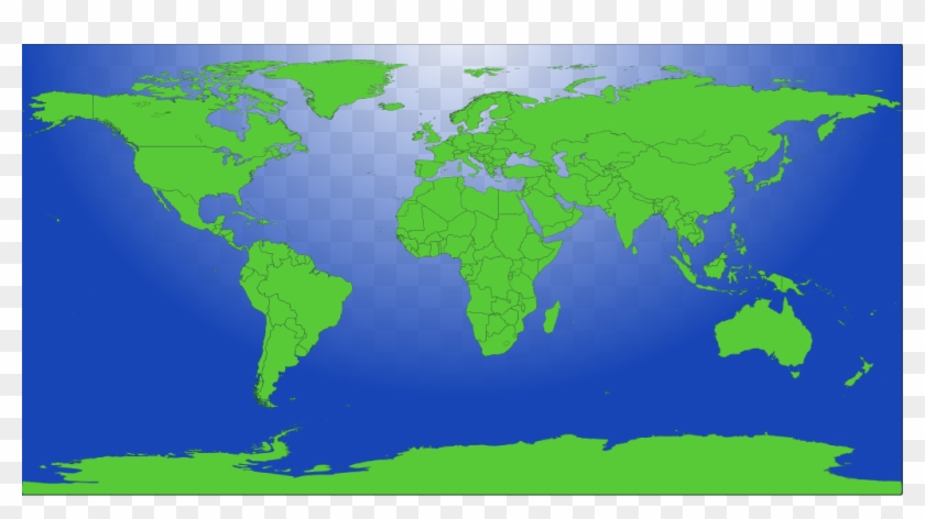 Blank World Map - Victoria Ii Blank Map #698545