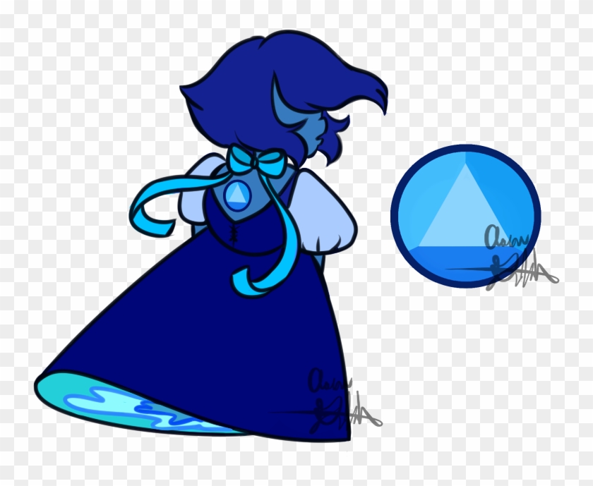 Ocean Sapphire By Aaron-goforth - Water Sapphire Gemsona #698577