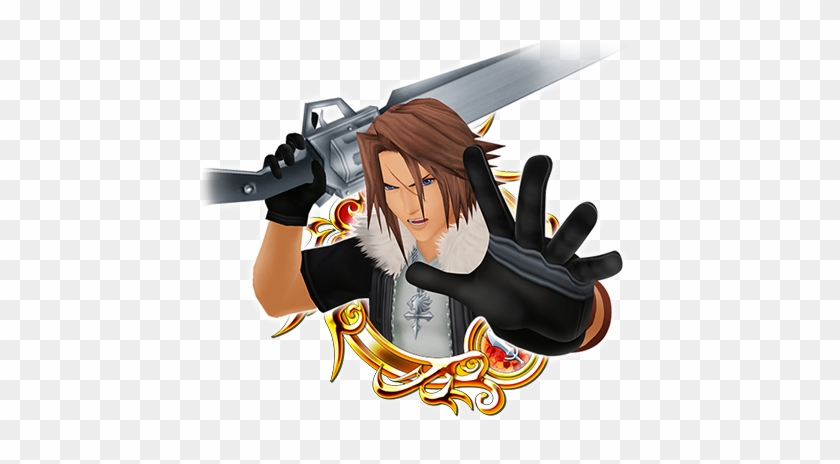 Kingdom Hearts Ii A Swordsman With A Gunblade - Squall Leonhart Kingdom Hearts 2 #698590