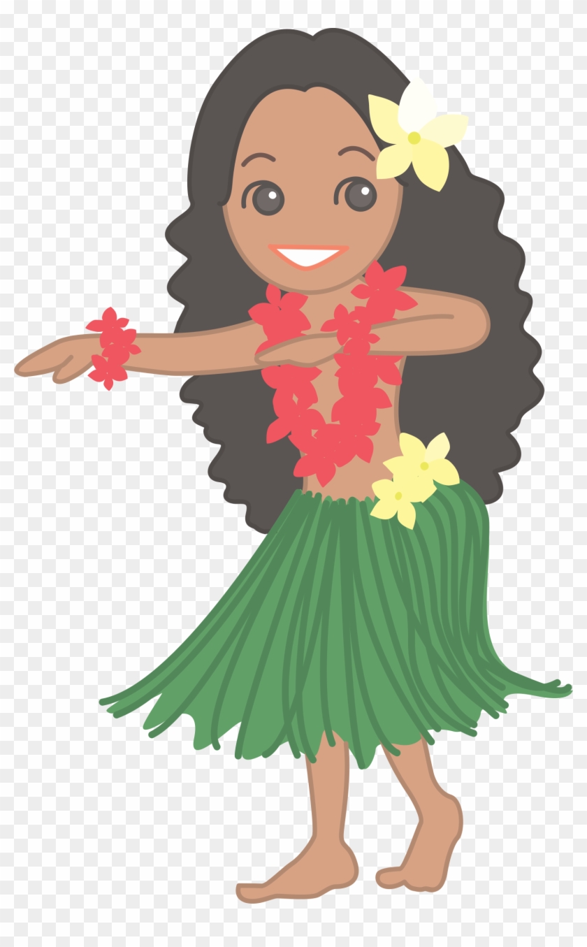 Big Image - Hula Dancer Clip Art #698673