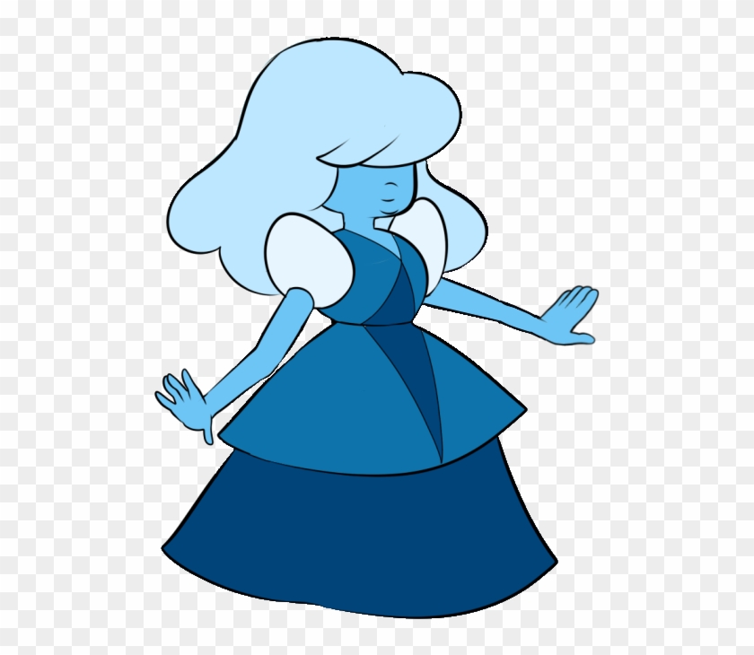 Sapphire Eyegem - Steven Universe Gemcrust Eye Sapphire #698699