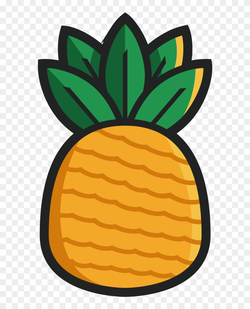 Pineapple Hawaii Fruit Food - Vector Graphics #698786