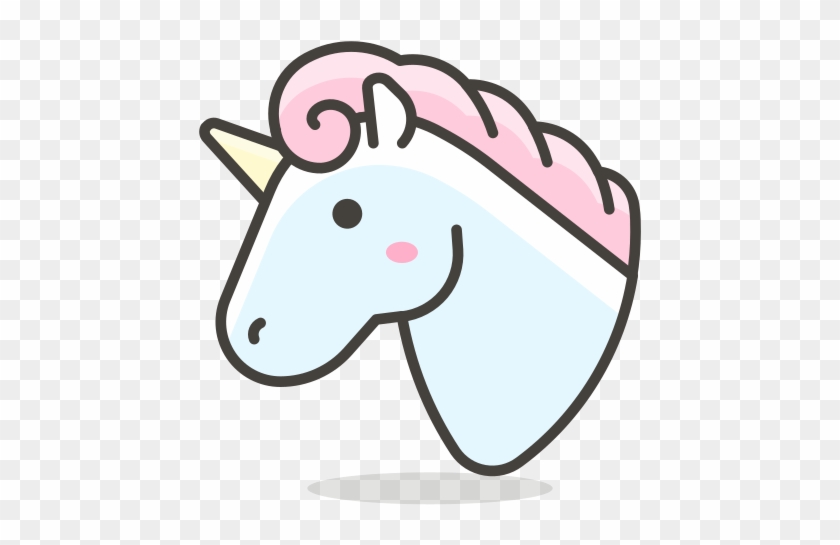 Unicorn, Face Icon - Unicorn Icon Png #698830