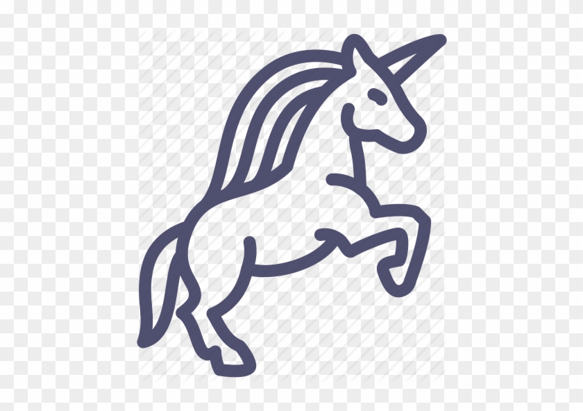 Drawing Cute Unicorn Icon Vector Illustration Stock - Unicorn Icon Png #698837
