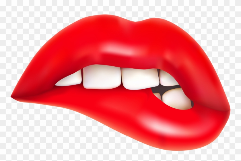 Nice Design Ideas Clip Art Lips Lip Clipart Image Vector - Lips With Teeth #698910