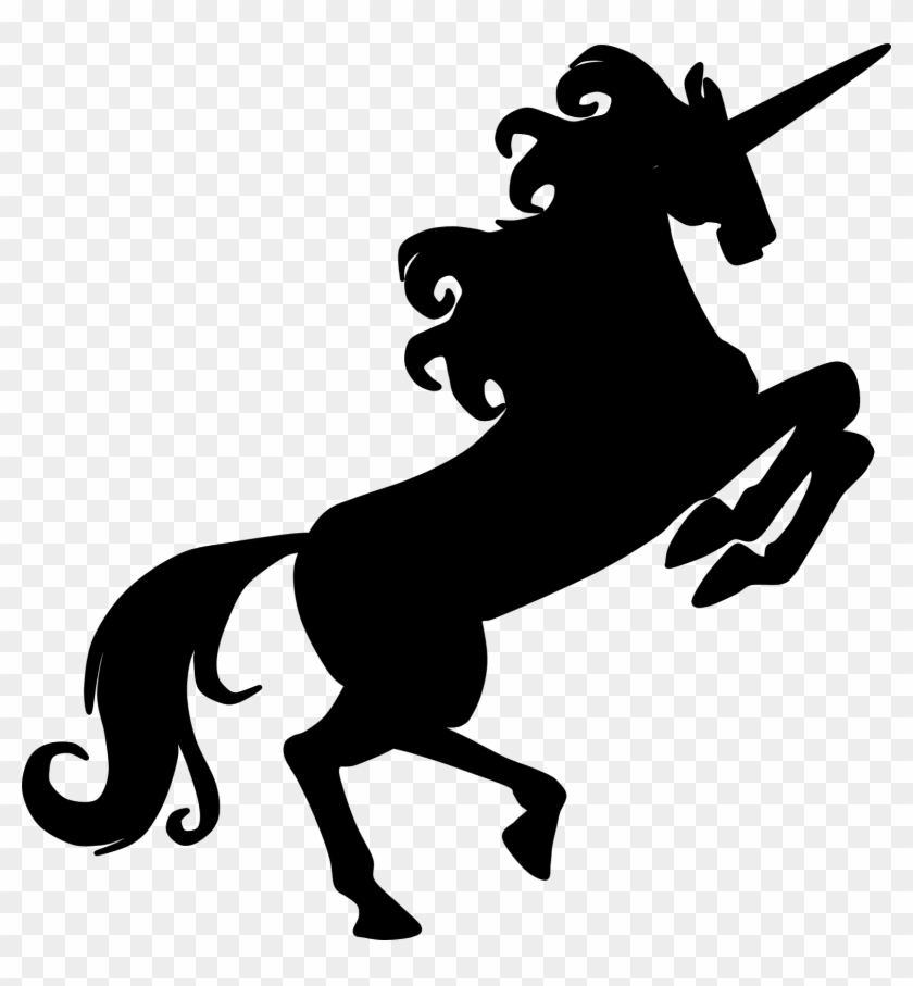 Free Unicorn Clipart 0 Clipartio - Unicorn Clipart Black And White #698913