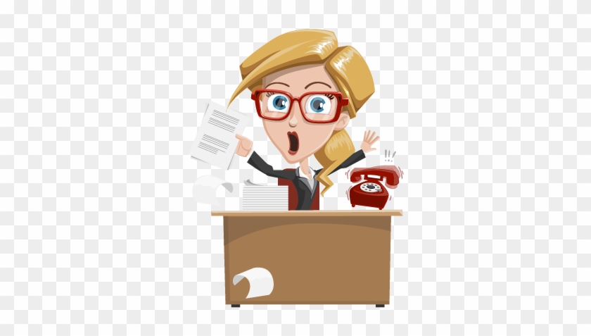 Woman Accountant Clipart - Accountant Cartoon Png #699046