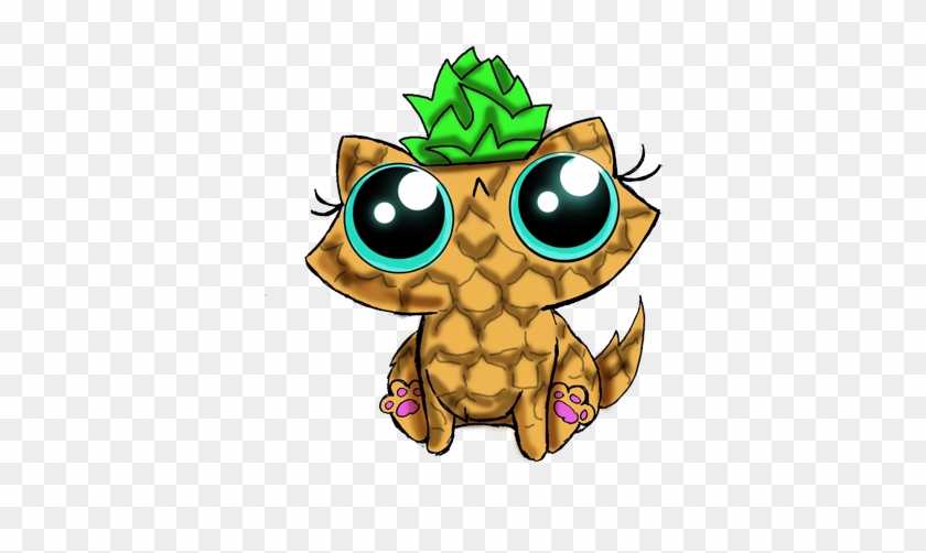 Funny Kitten Adoptable Pineapple By Kingzoidlord By - Author #699217