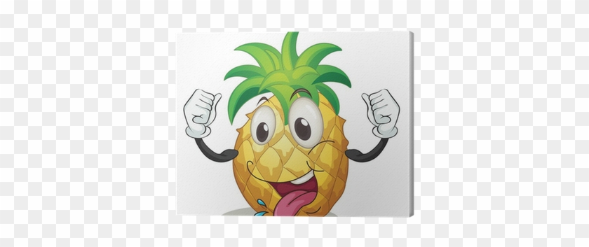 Cartoon Pineapple #699226